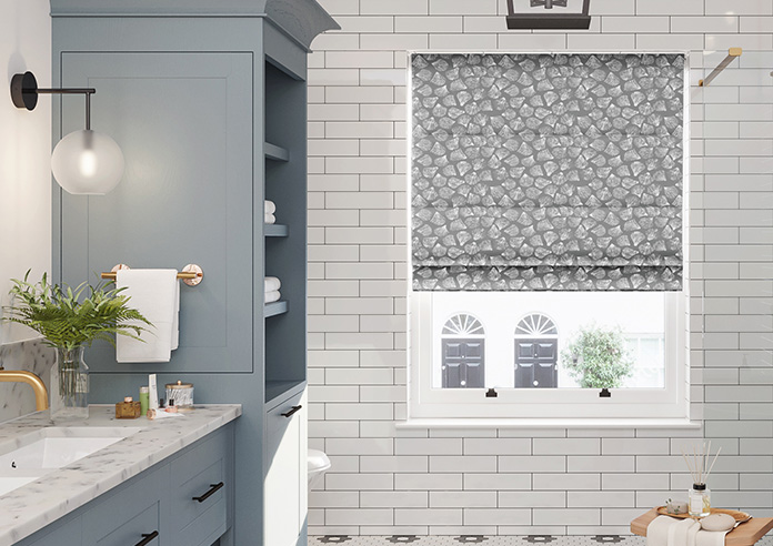 Sandbank, Seashell - Twist&Fit Roman Blind - Image 3